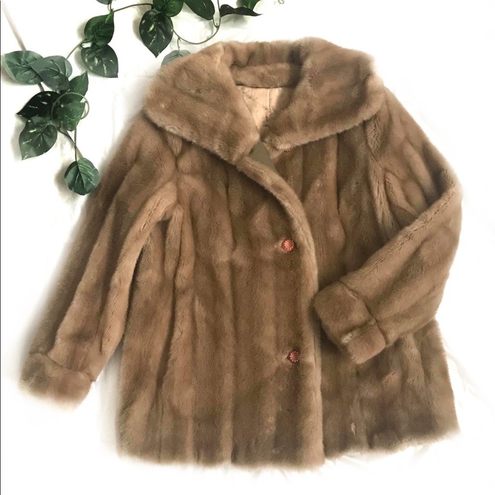 VINTAGE Tissavel of France Fur Coat